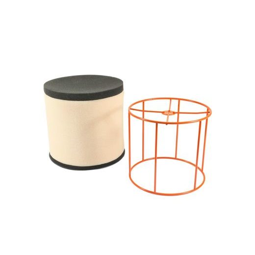 Zračni filter TwinAir 158270P (Flame Retardent) with wire cage
