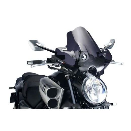 Windshield PUIG NEW GEN. SPORT 4952F dark smoke
