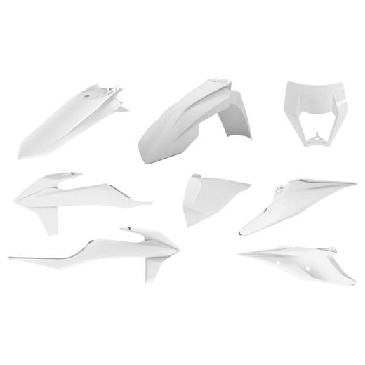 Set plastik POLISPORT 91016 white BD