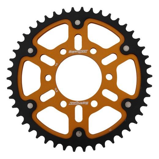 Zadnji verižnik (zobnik) SUPERSPROX STEALTH RST-816:46-GLD zlata 46T, 530