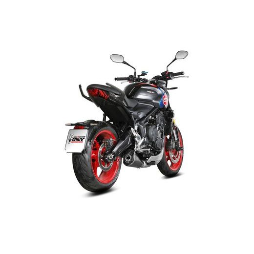 Full exhaust system 3x1 MIVV DELTA RACE T.029.LDRB Črn