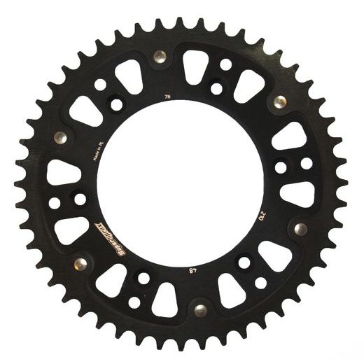 Zadnji verižnik (zobnik) SUPERSPROX STEALTH RST-210:48-BLK črna 48T, 520