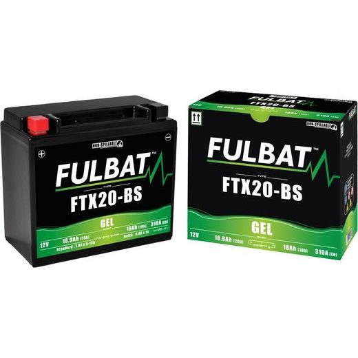 Gelski akumulator FULBAT FTX20-BS GEL