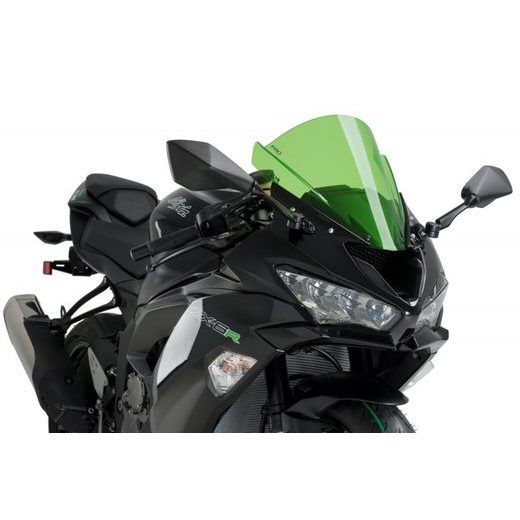 Windscreen PUIG RACING 3177V zelena