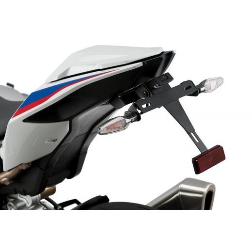 Adjustable license support PUIG 3705N črna