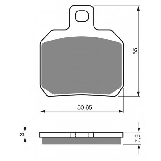Zavorne obloge GOLDFREN 152 S33 STREET REAR