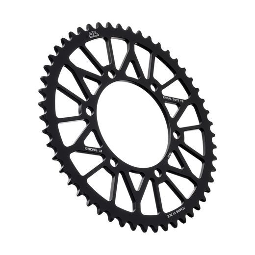 Aluminijasti zadnji verižnik (zobnik) JT JTA 486-51BLK 51T, 520 Črn