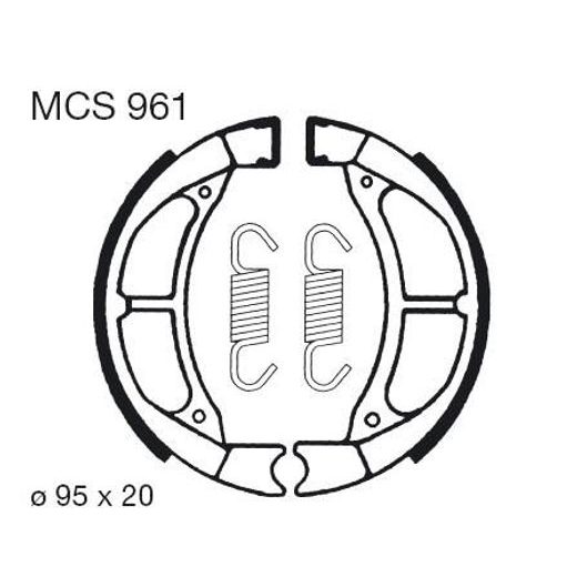 Zavorne čeljusti LUCAS MCS 961