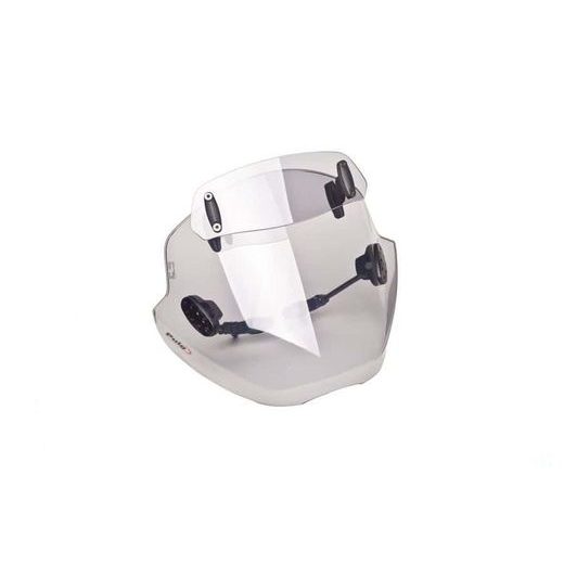 Windshield PUIG STREAM WITH VISOR 6893H smoke
