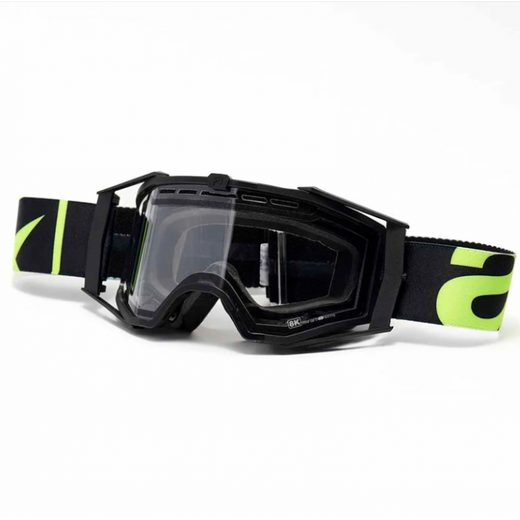 Goggles ARIETE 8K ENDURO 14960-EGF double clear lens črna