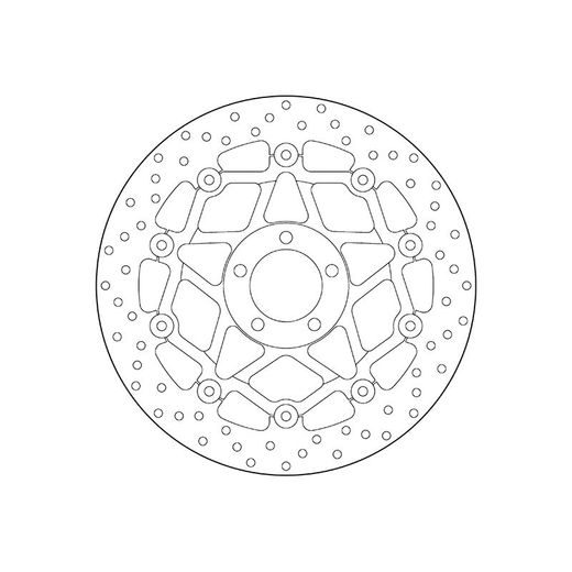 Zavorni disk BREMBO 78B408A1 floating