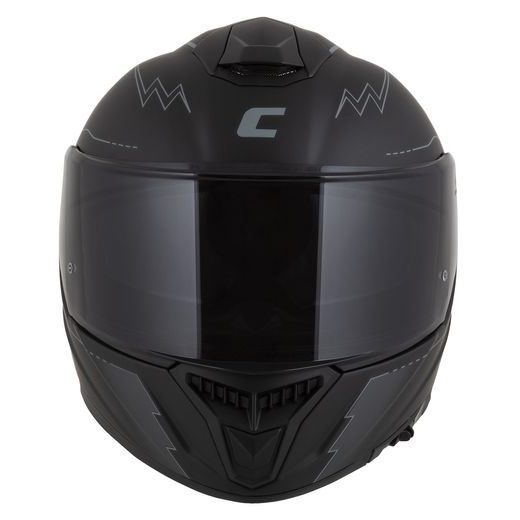 Integralna čelada CASSIDA Integral GT 2.1 Flash matt black/ dark grey M