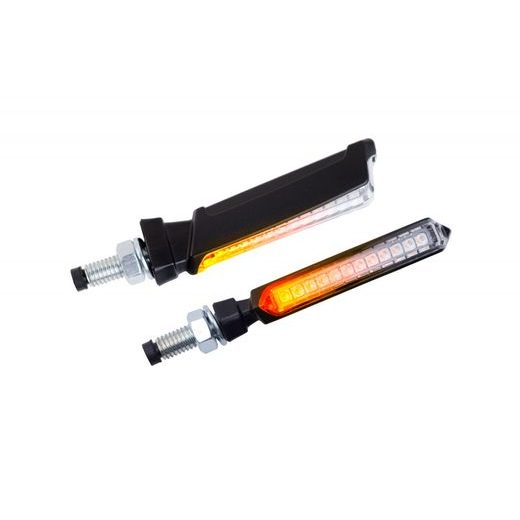 Sequentials turn signals PUIG THIN 9624N črna homologated