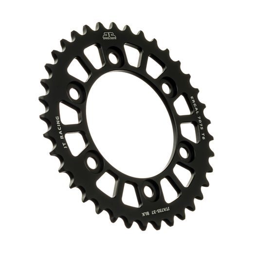 Aluminijasti zadnji verižnik (zobnik) JT JTA 735-37BLK 37T, 520 Črn