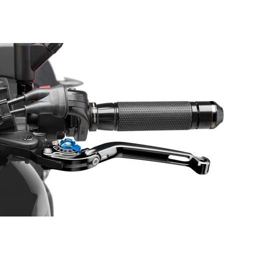 Clutch lever without adapter PUIG 260NA poklopna (foldable) black/blue