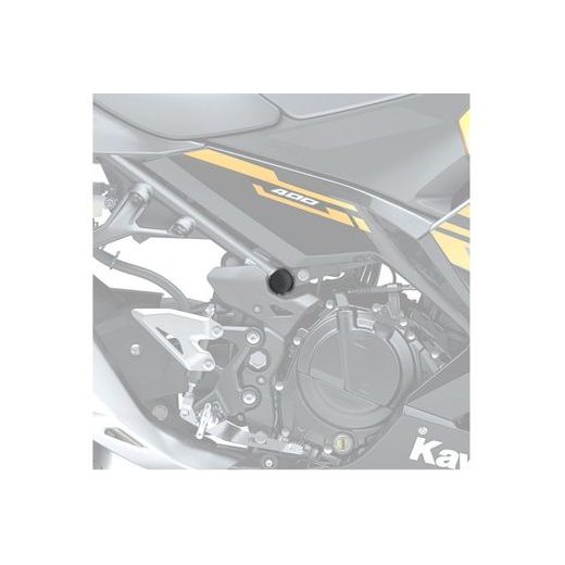 Chassis cap covers PUIG 9796N črna