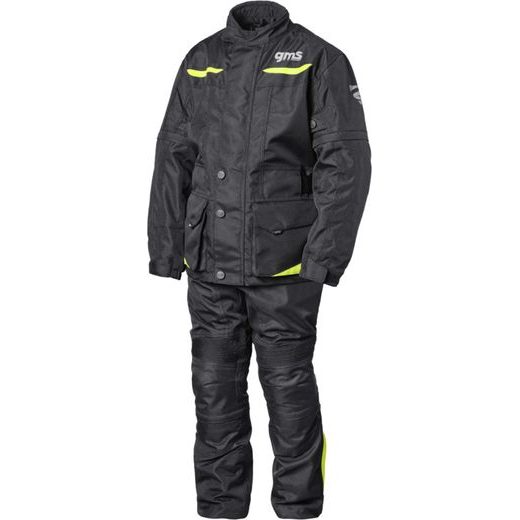 Jakna GMS Gear WP Junior ZG55800 black-fluo yellow 152