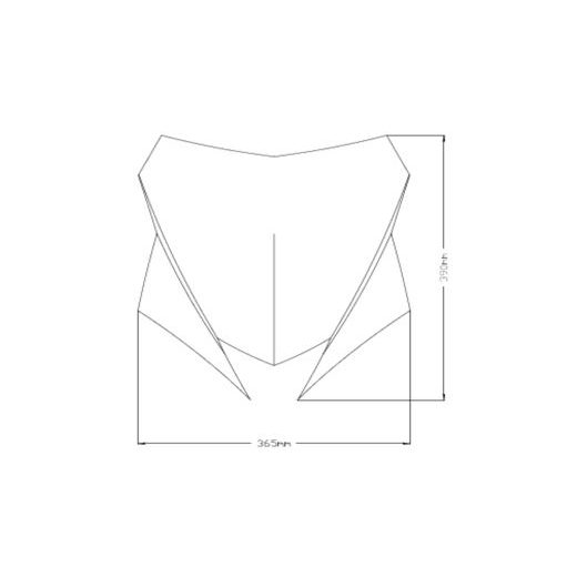Windscreen PUIG SPORT 20729W clear