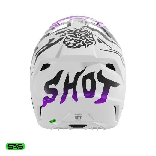 Helmet SHOT SPEED GHOST A05-21OB-E03-09 purple glossy M