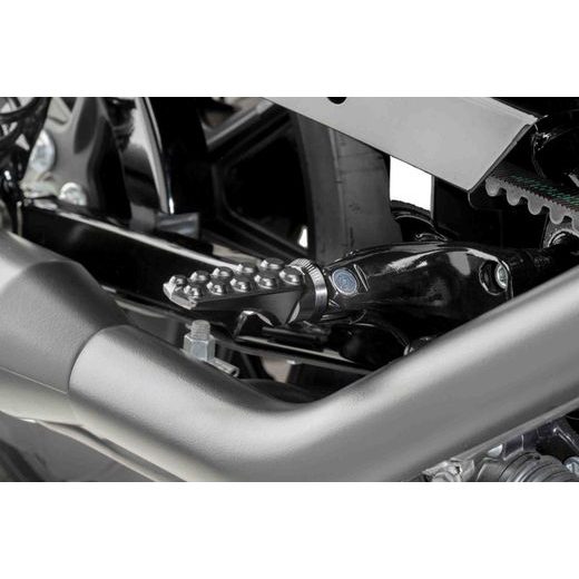 Footpegs without adapters PUIG HERITAGE 9980N črna