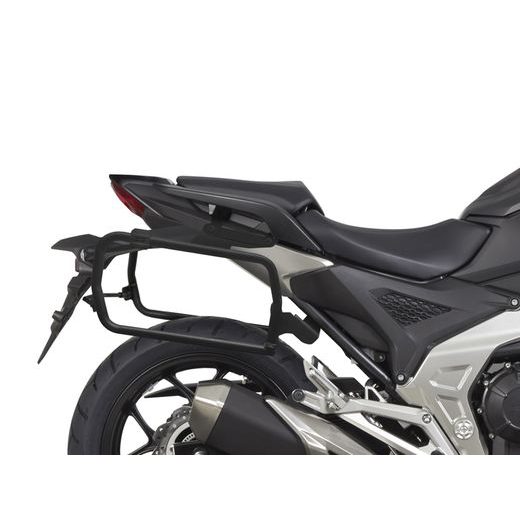 Komplet aluminijastih kovčkov z nosilci in ploščo SHAD TERRA, 48L zadnji kovček in 47L stranski kovčki SHAD HONDA NC 750 X 2021-