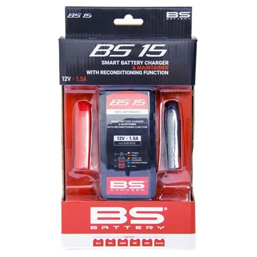 Polnilec za Akumulator BS-BATTERY SMART BS15 12V 1500mA