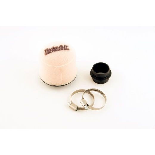 Zračni filter TwinAir 158121P incl. Clamps and insert (w/Rubber - Dia 40mm)