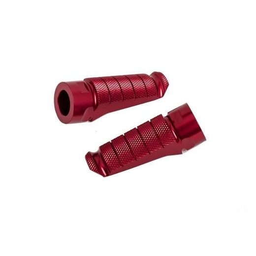 Footpegs without adapters PUIG RACING 6301R rdeč