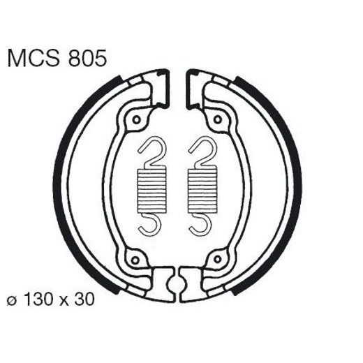 Zavorne čeljusti LUCAS MCS 805