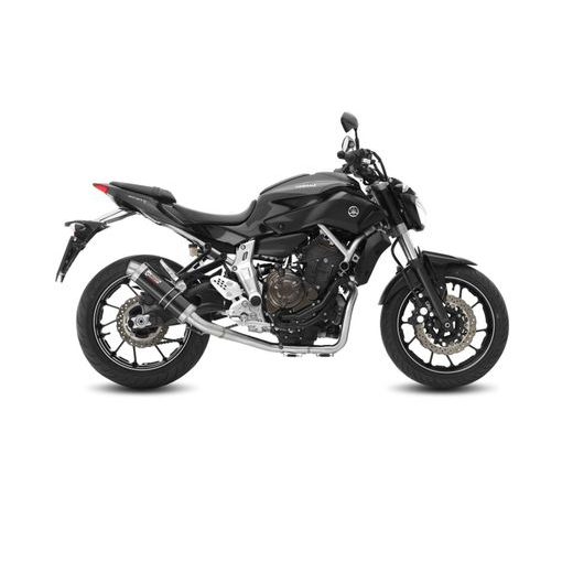 Celoten izpušni sistem 2x1 MIVV GP Y.045.LXB Steel Black d105