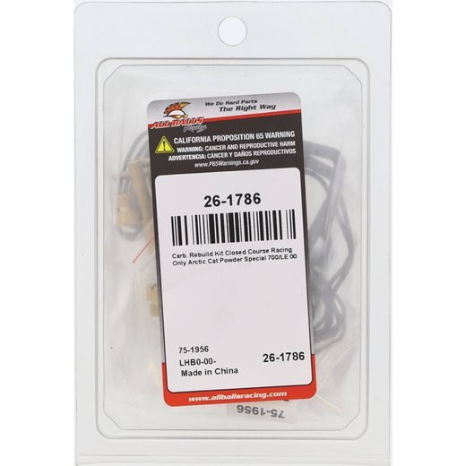Carburetor Rebuild Kit All Balls Racing 26-1786