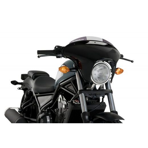 Windscreen PUIG BATWING SML 21059H smoke kratka (short)