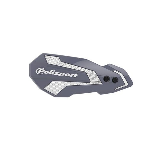 Handguard POLISPORT MX FLOW 8308200052 Grey/White with mounting system