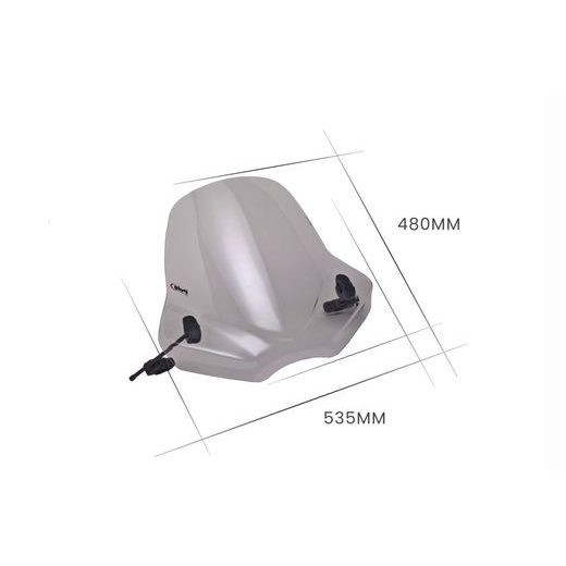 Windshield PUIG TOURING II 5267H smoke