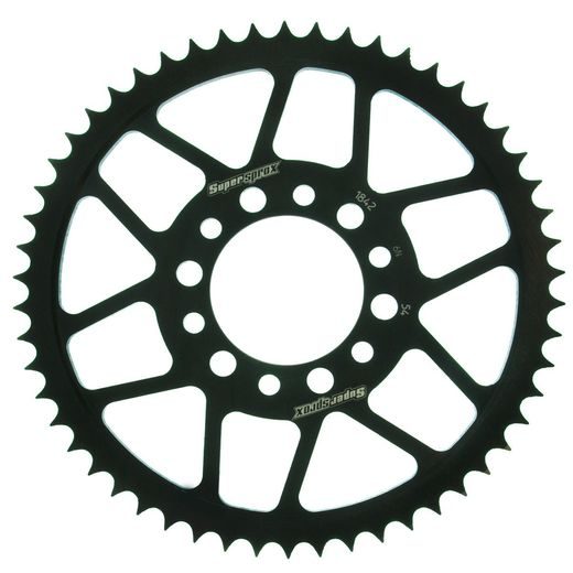 Zadnji verižnik (zobnik) SUPERSPROX RFE-1842:54-BLK črna 54T, 428