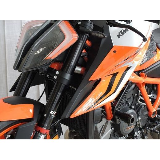 Crash protectors RDMOTO KTM13N white polyamide