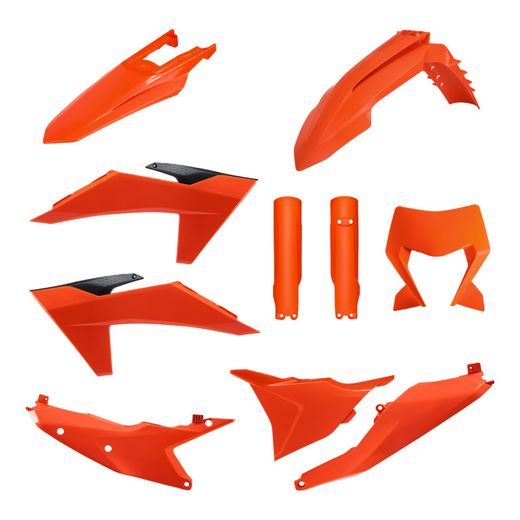 Set plastik POLISPORT 91639 Oranžna