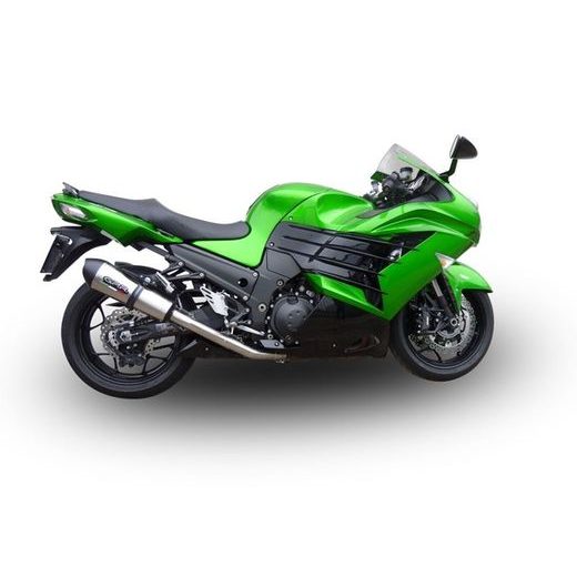 Dual slip-on exhaust GPR NEW GRAND PRIX EVO TITANIUM K.163.RACE.GPAN.TO Brushed Titanium