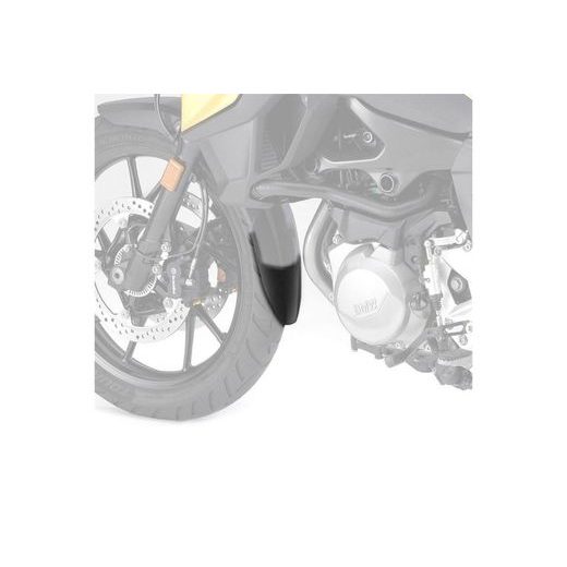 Front fender extension PUIG 1941N črna