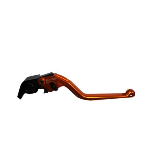 Ročica zavore ACCOSSATO EDF099 fixed CNC-worked aluminium, orange
