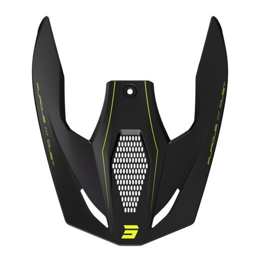 Helmet peak SHOT FURIOUS KID A05-21OC-A03-P01 neon yellow matt