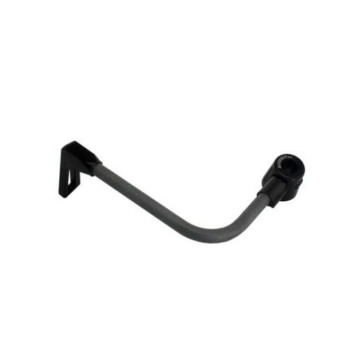 Lever guard ACCOSSATO DE007 with black hose and joint left, carbon