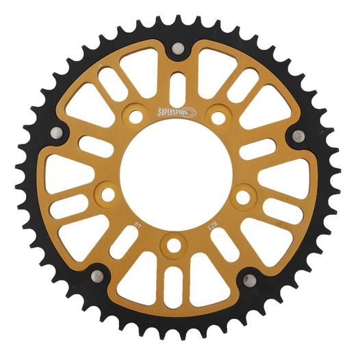 Zadnji verižnik (zobnik) SUPERSPROX STEALTH RST-823:49-GLD zlata 49T, 520