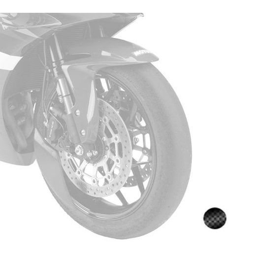 Aero wheel deflector PUIG 22695C carbon look