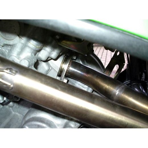 Double full exhaust system GPR DEEPTONE QUSP.140DE.DEATV Brushed Stainless steel