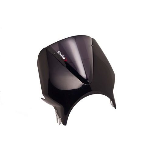 Windshield PUIG VISION 005NF black/dark smoke
