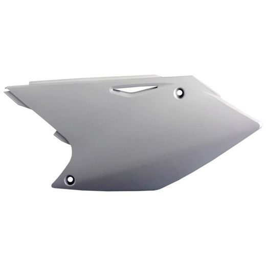 Stranska plastika POLISPORT 8601900003 (par) bela za KAWASAKI KX 250 (F) 4T 2004-2005, SUZUKI RM-Z 250 2004-2006