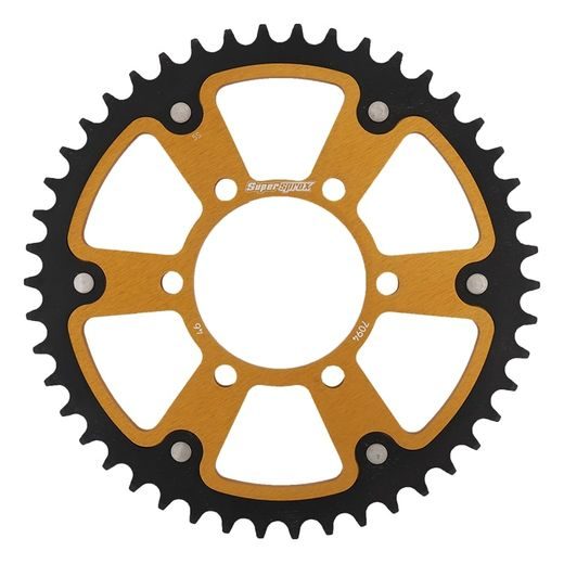 Zadnji verižnik (zobnik) SUPERSPROX STEALTH RST-7094:46-GLD zlata 46T, 520