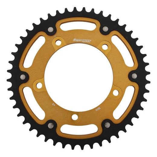 Zadnji verižnik (zobnik) SUPERSPROX STEALTH RST-1800:48-GLD zlata 48T, 530
