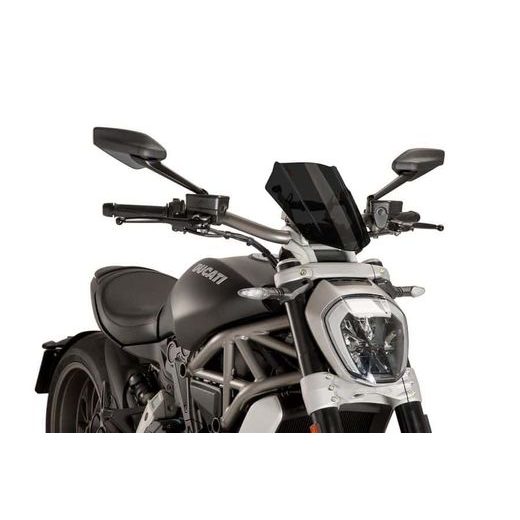 Windshield PUIG NEW GEN. SPORT 8921F dark smoke